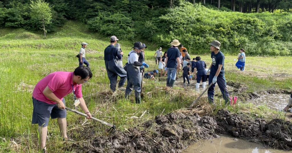 奥会津の貴重な生き物よ甦れ！湿地再生プロジェクト～湿地づくり編～